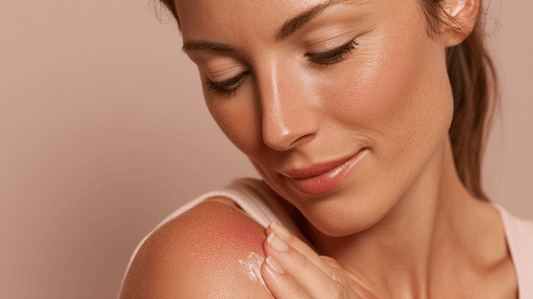 Skin care after sunbathing