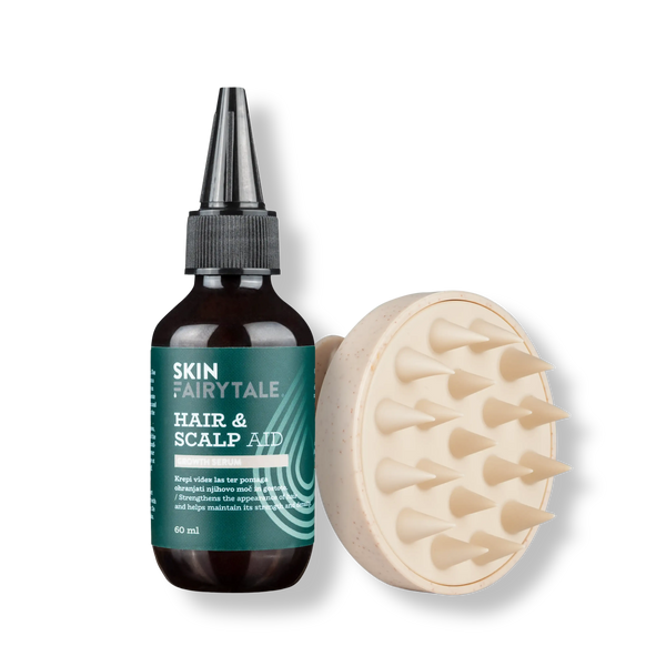 Product image of Growth Serum + Scalp Massager | Product bundle - Skinfairytale