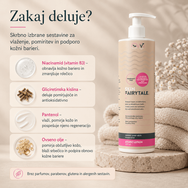Slika produkta Atopic Lotion Brez Dišav - SkinFairytale