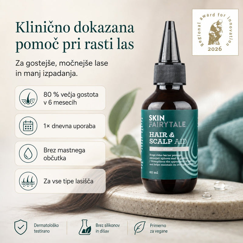 Growth Serum — kapalka in tekstura