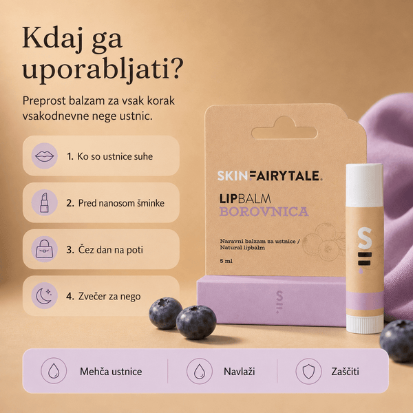 Slika produkta Lip Balm Blueberry - SkinFairytale