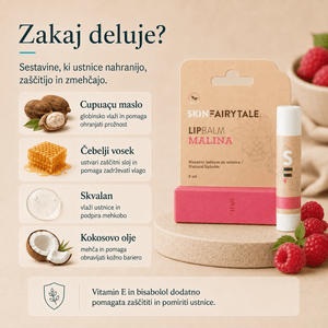 Slika produkta Lip Balm Raspberry - SkinFairytale