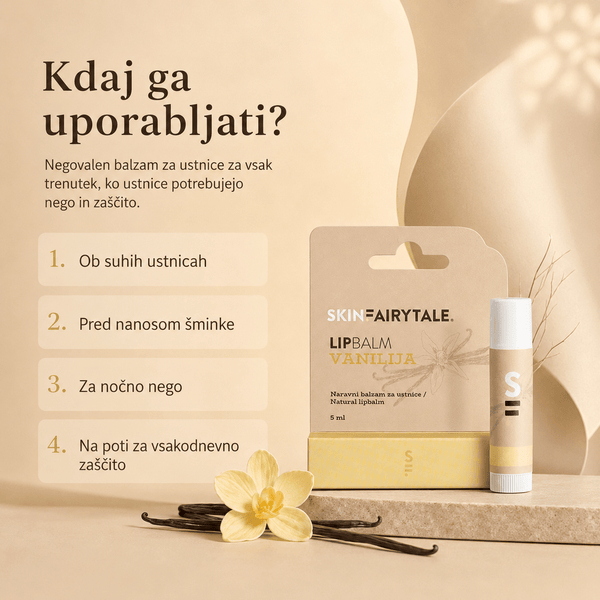 Image of the Lip Balm Vanilla product - SkinFairytale