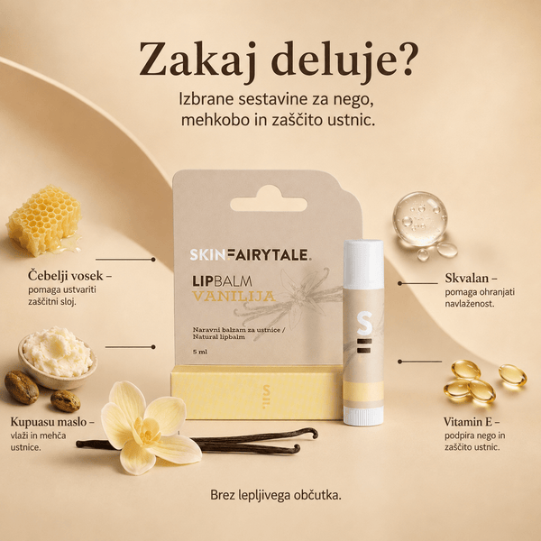 Image of the Lip Balm Vanilla product - SkinFairytale